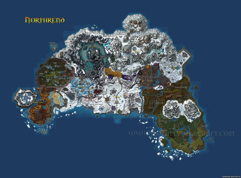 wow map